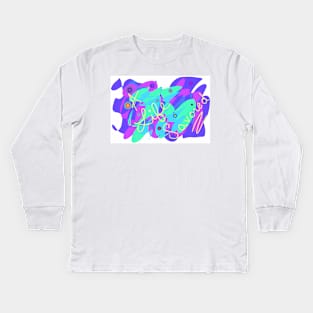 A Life Savored! 🌸 Kids Long Sleeve T-Shirt